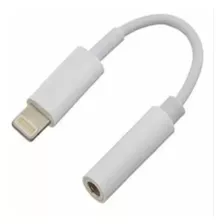 Cable Adaptador iPhone A Audio 3.5mm Para Audífonos