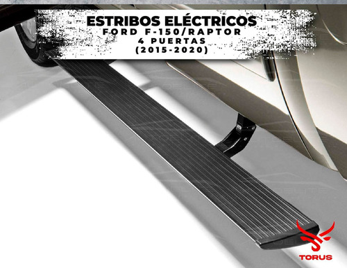 Estribos Elctrico F150 Doble Cabina Raptor 2015-2017 Foto 5