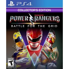 Power Rangers Battle For The Grid Collector's Ps4 - Físico