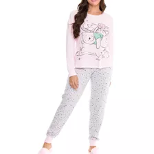 Pijama Feminino Longo Disney 26.42.0001