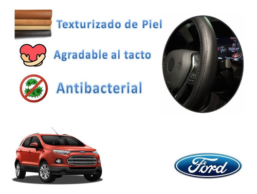 Funda Cubre Volante Piel Ford Ecosport 2013 A 2015 2016 2017 Foto 2