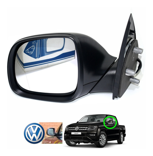 Espejo Lateral Elctrico Izquierdo Volkswagen Amarok Foto 6