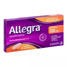 Allegra 120 Mg 10 Comp