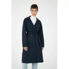 Trench Clasico Con Cinto Calce Regular Mujer Portsaid