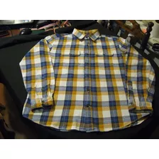 Camisa, Afranelada Old Navy Vintage Talla L Manga Larga