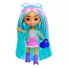 Boneca Barbie Extra Mini Minis Roupas Da Moda - Mattel Hln44