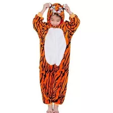 Pijama Kigurumi Importado 2814 Tigre Infantil De 110 A 140cm