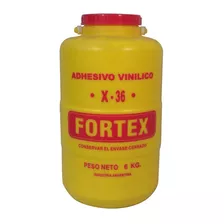 Adhesivo Vinilico / Cola Vinilica Fortex X36 X 6 Kg Mueble
