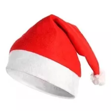 Gorro Papa Noel Santa Claus Navidad Color Rojo Y Blanco