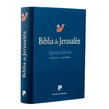 Biblia De Jerusalen 5ta Edicion - Desclee - Libro Tapa Dura