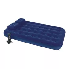 Colchon 2 Plazas Inflable Mas 2 Almohadas Y Bombin