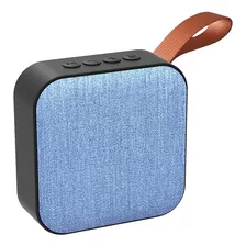 Parlante Portatil Bluetooth Mini T5 Inalambrico Color Celeste