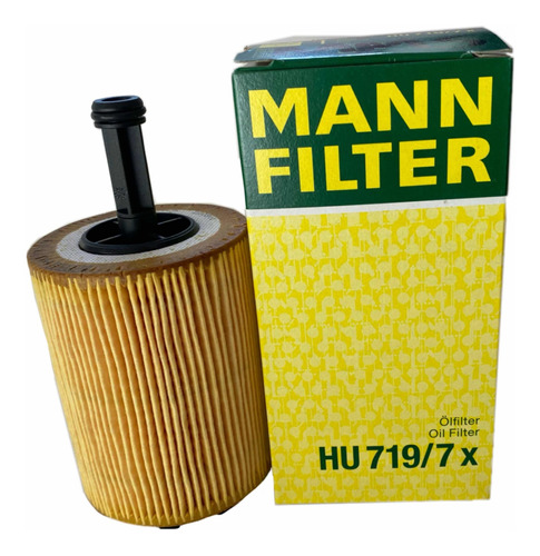 Filtro Aceite Mann Filter Hu719/7x Vw Passat Cc V6 Bora Tdi Foto 2