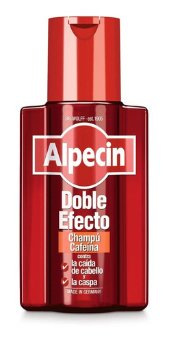 Alpecin Shampoo Doble Efecto Anticaída & Anticaspa 200 Ml
