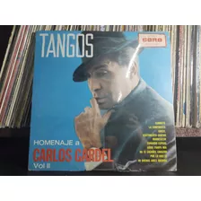 Homenaje A Carlos Gardel Vol.ii Vinilo Lp Acetato Vinyl