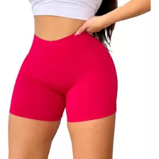 Shortinho Legging Liso De Academia Suplex + Brinde