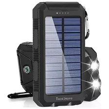 Solar Charger Solar Power Bank 20000mah Waterproof Portable