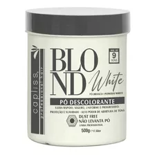 Pó Descolorante Branco White Capliss Simples Aplicação 500gr