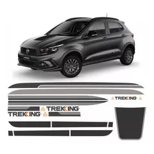 Kit Adesivos Fiat Argo Trekking Faixa Lateral Completo Arg10