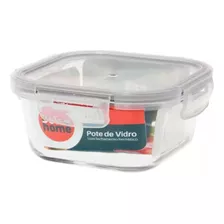 Pote De Vidro Hermético Marmita Forno Micro-ondas 550ml