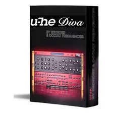 U-he Diva - Sintetizador Synth / Plugin / Ativado (windows)