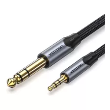 Cable Audio Vention Trs 3.5mm A 6.5mm Macho A Macho 2m