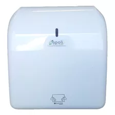 Dispenser Papel Toalha Bobina Mini Plus Auto Corte Exaccta Cor Branco