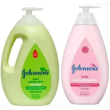 Shampoo + Crema Liquida Johnson's Ba - Unidad a $28