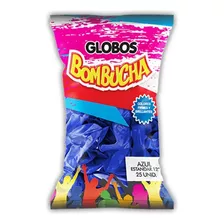 Globos Bombucha Standard 12 X 25 Un. Azul