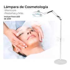 Lampara Profesional Cosmetologia Con Base Y Anclaje A Mesa