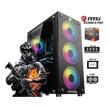 Pc Gamer Ryzen 5 4600g Radeon Vega 8 16gb Ssd 480gb