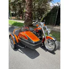 Harley Davidson Fatboy Con Side Car