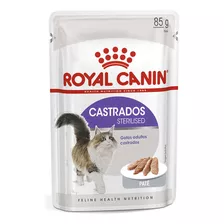 Sachê Royal Canin Castrados Patê Gato Adultos Sterilised 85g