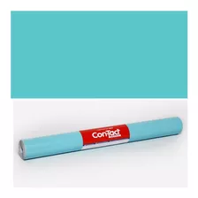Papel Adesivo Contact Azul Tiffany Fosco Opaco 45 Cm X 5 Mts