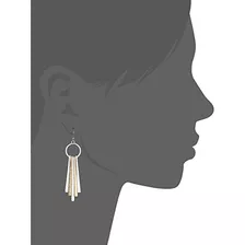 Lucky Brand Womens Metal Paddle Earring