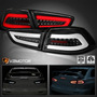 Black Fits 2008-2017 Mitsubishi Lancer Evolution 4dr Led Kg1