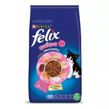 Alimento Felix Megamix Gatitos Cachorro Hasta 12 Meses 15kg