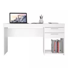 Escrivaninha Notável Móveis Mesa Office 2 Gavetas Mdp De 1210mm X 760mm X 410mm Branco