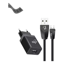 Kit Carregador + Cabo Micro Usb ELG Bivolt Kt510wc