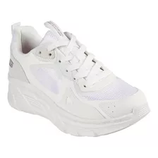 Zapatillas Skechers Mujer Bobs B Flex Hi 117380-ofwt Crema