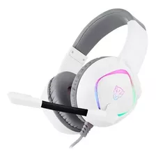 Headset Gamer Motospeed G750 7.1 Rgb Branco Fone E Microfone