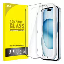 Jetech Protector De Pantalla Para iPhone 15 Plus De 6,7 PuLG