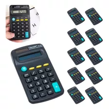 Kit 10 Calculadoras De Bolso Mesa 8 Dígitos Atacado Revenda