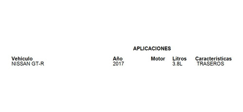 2 Discos De Freno Traseros Nissan Gt-r 2017 3.8l Brembo Foto 3