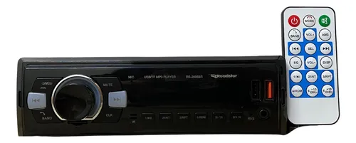 Auto Radio Mp3 Roadstar Cont. Remoto Bluetooh Rca Fm Sd Usb 5
