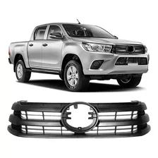 Grade Dianteira Toyota Hilux Preta 2016 2017 2018