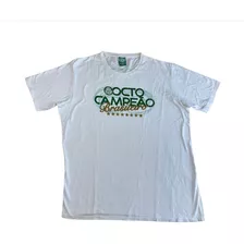 Camiseta Palmeiras Casual Octo Campeão Brasileiro 