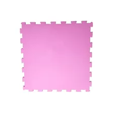 Tatame Eva 1,5x1m Esp 10mm Rosa Cl 2 Tons 6 Placas 50x50cm