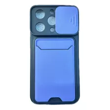 Carcasa Funda Protector Tarjetero Cubre Camara iPhone 14 Pro