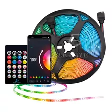 Tiras De Luces Led 5050 Rgb 5 Metros App Bluetooth Control